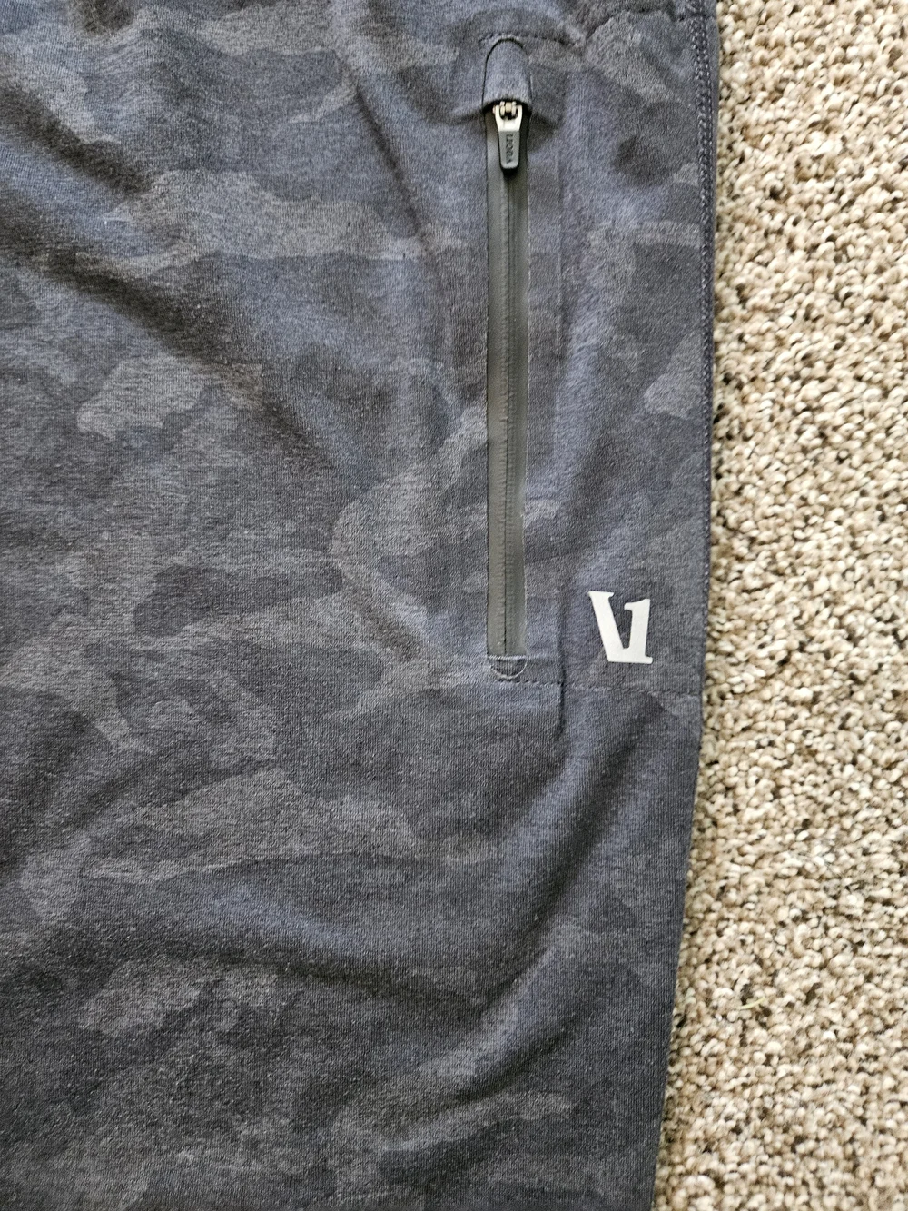 Vuori Charcoal Camo Joggers - Dark Gray - Picture 2 of 4